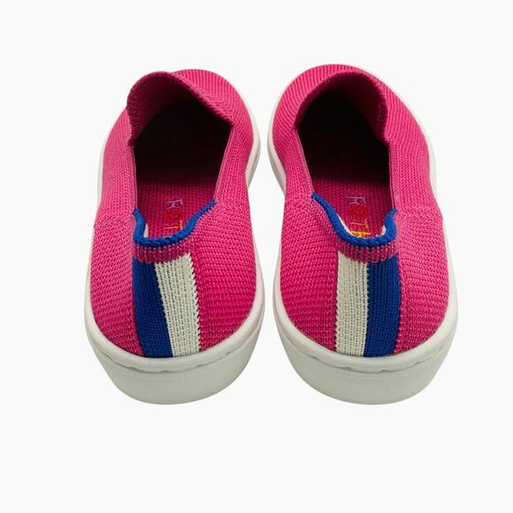 Rothy’s The Kids Sneaker Bubblegum Girl’s Size 10 - Picture 6 of 9